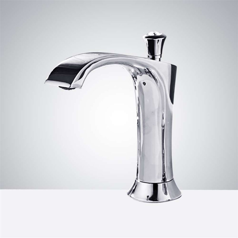 Robinet sans contact Fontana, Chrome chrome