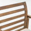 Chaise longue d'extérieur en bois d'acacia Mabton