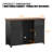 Large Coffee Bar Cabinet with Fridge Space-1086345895