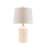 Siena Ceramic Table Lamp with Contoured Ivory Base