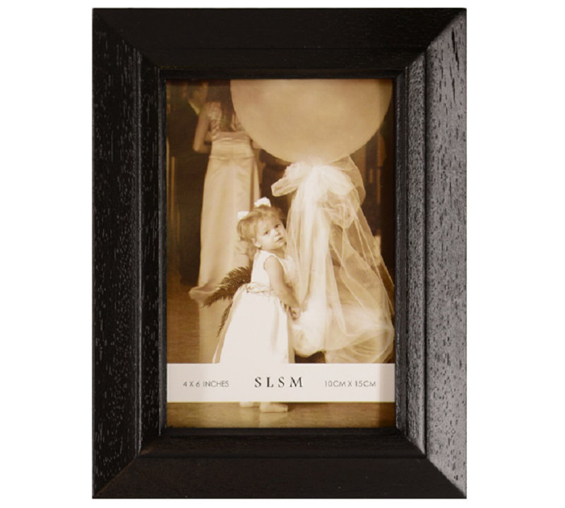 Cadre photo en bois étroit Leeson, 4 po x 6 po