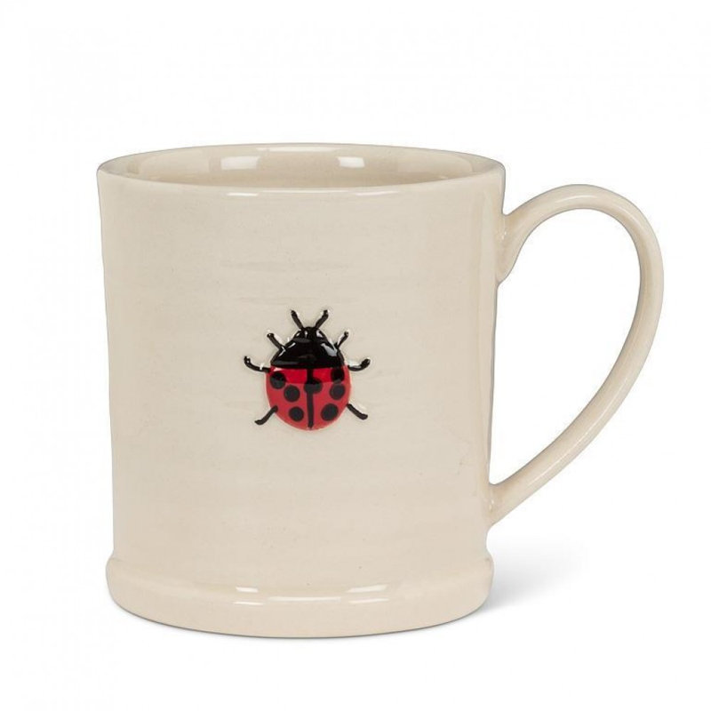 Rimmed With Ladybug Mug