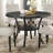 Durst Round Metal Base Dining Table-828378394-812876720