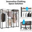 Ellika 15.74" Metal Closet System-98086535