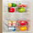 8Pcs Clear Organizers And Storage Bins With Lids, Stackable Plastic Storage Containers With Handles