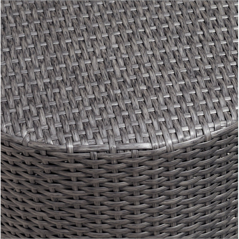 Kingstown Rd Barrel Side Table, Gray