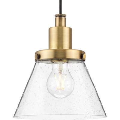 Luminaire suspendu conique à 1 lumière Landrich