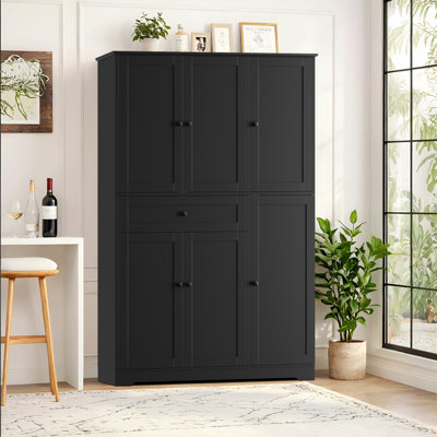 68.1'' Kitchen Pantry Cabinet with Food Shelves