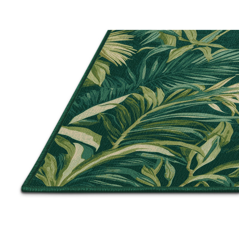  Tapis hawaïen lavable, Rond 5 pi