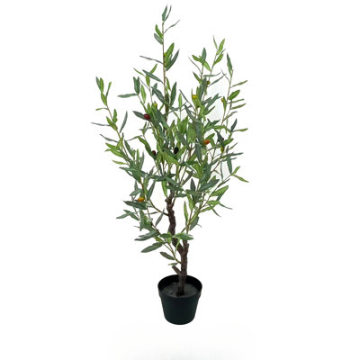 Potted Faux Turkish Olive Tree 47 In