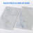 Guein Rectangle Natural Marble Tray,Namib Fantasy