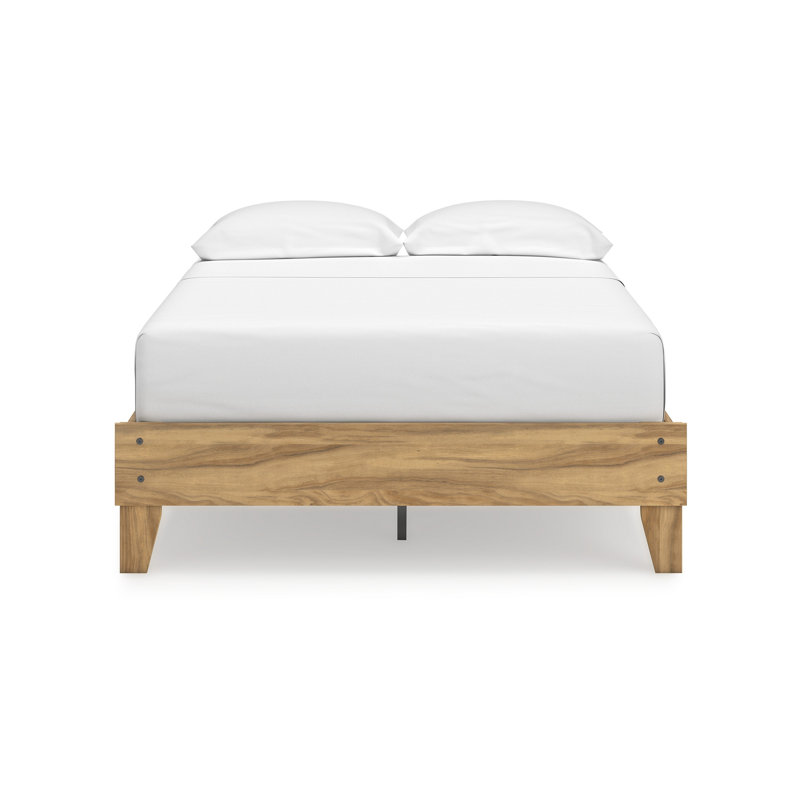 Jemini Platform Bed, Light Natural, Queen