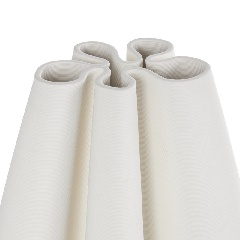 Bonnie Ceramic Table Vase, 11.4" H x 7.3" W x 7.3" D