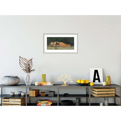 «The New Novel» par Winslow Homer, impression giclée sur cadre