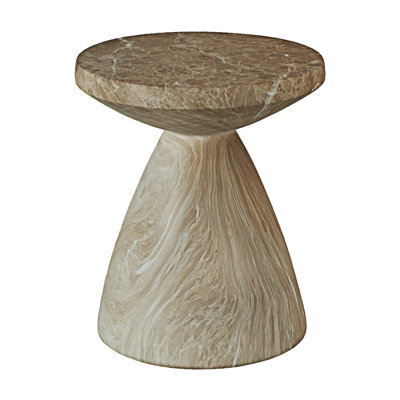Cement Outdoor End Tables Side Table