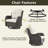 5 - Person Patio Conversation Set with Cushions-1184663759-1184663756