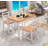 Rustic Pine 5-Piece Dining Set