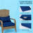 Outdoor Patio Chair, PE Rattan Wicker With Soft Cushions And Tall Curved Backrest, Indoor And Outdoor-2126994349