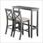Ensemble de salle à manger de style campagnard, hauteur bar rectangulaire de 122 cm (48 pouces), avec 2 chaises, design gain de place pour les petites cuisines-1487630618-1487630623