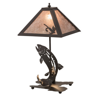 Lampe de table 21,5" bonding truite