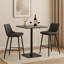 Bella Leather Counter Bar Stool-762714174