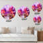 Colourful Autumn Trees By Lakeside - Traditional wall clock-59914206