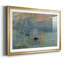 Lever de soleil encadré sur papier par Claude Monet-730330957-730330963