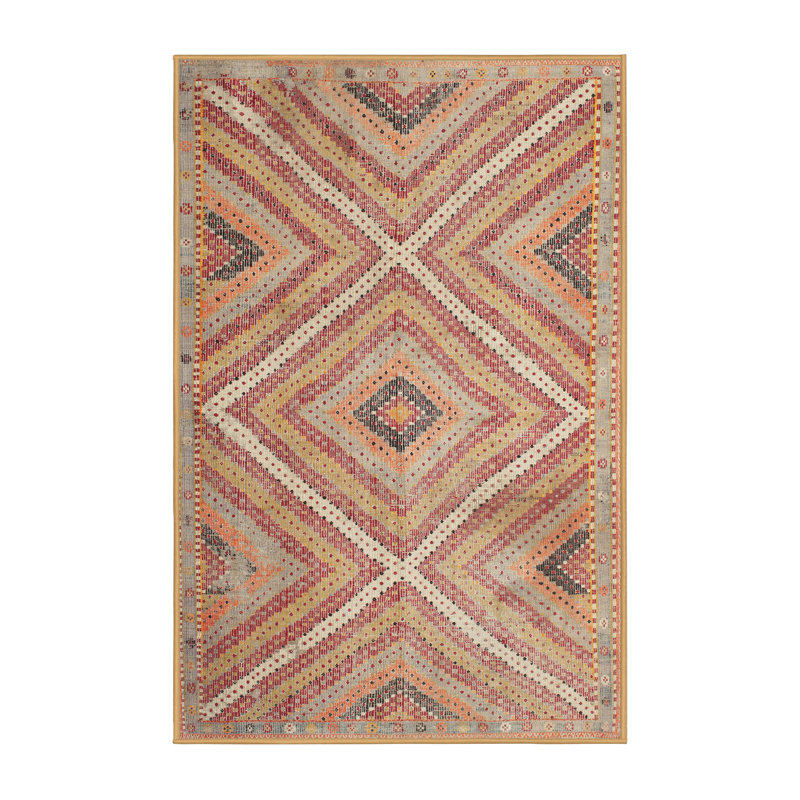Theophania Southwestern Indoor Rug, Rectangle 7' x 9'