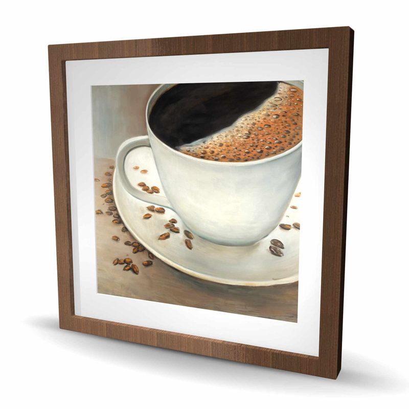 «Black Coffee - Kitchen Still Life», reproduction encadrée, H 24 po x l 24 po