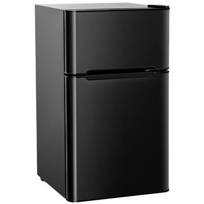 FORCLOVER 3,2 pieds cubes cu. Réfrigérateur autoportant avec congélateur