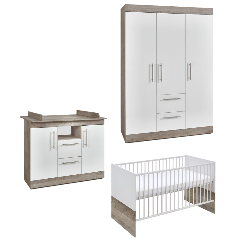 Arthur Berdt Free-Standing Shelf, 3-Piece