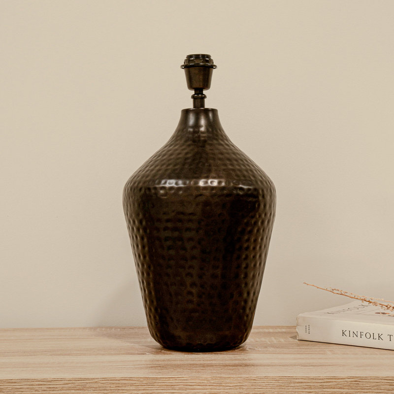 Adoram Metal Lamp Base Lamp, Black Bronze