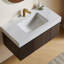 Meuble-lavabo mural 36 po avec comptoir en pierre frittée et lavabo en céramique Muri-128868423-128868428-128970742