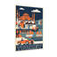 Paysages urbains et urbains avec voiture et bateaux-2141381485