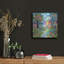 Art mural en métal luxueux «Quilt Style Scene 1» par Rey Klimt, 12 po x 12 po-114790586