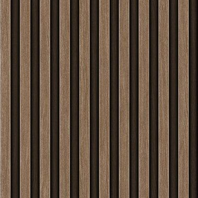 Wood Panel Look Modern Wallpaper