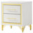 Amatia 2-drawer Nightstand Bedside Table White-114385009