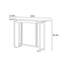 Console de style chinois rétro brun-1290693033