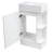 Bona 10.6 " W Freestanding Standard Free Standing 1 Single Vanity Bathroom Vanity With Ceramic Top