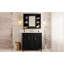 Meuble-lavabo de 36 po avec lavabo supérieur, armoire à miroir, armoire de rangement moderne avec 2 portes à fermeture douce et 2 tiroirs, meuble-lavabo simple-117021182