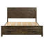 Très grand lit avec rangement Rustic Eastern