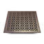 Taille de registre de la plaque de ventilation de plancher avec plaque supérieure de l'amortisseur-110508184-110508190