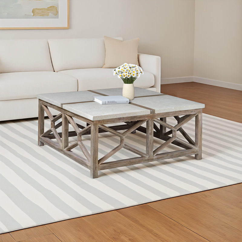 Renforth Stone Top Coffee Table