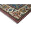Tapis rose en laine noué à la main 12 pi 2 po x 15 po