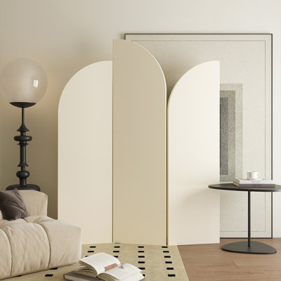 Solid-color, minimalist, modern partition screen by East Urban Home