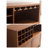 47.24" Brown Rectangular Solid Wood Wine Racks