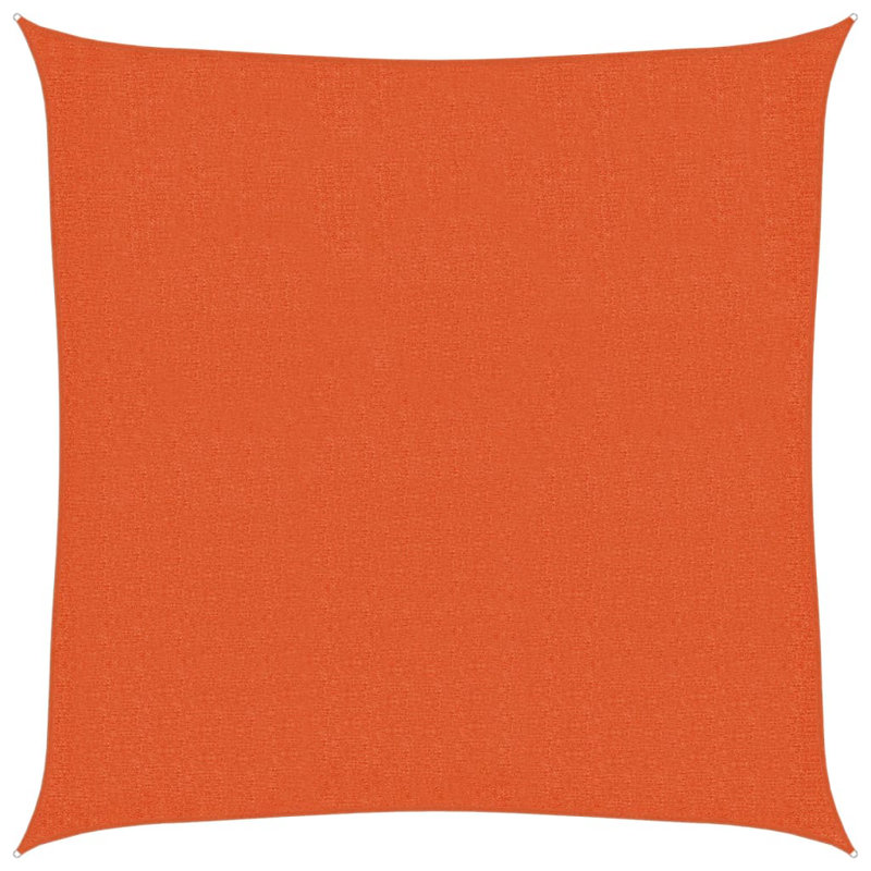 Artington 4m x 4m Square Shade Sail, Orange