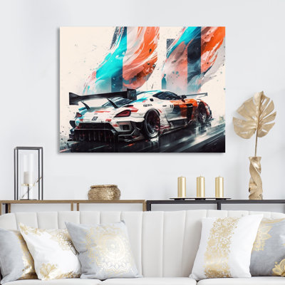 Art japonais sur toile, "Japon au volant,"