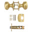 Cambridge Passage Door Knob In Gold