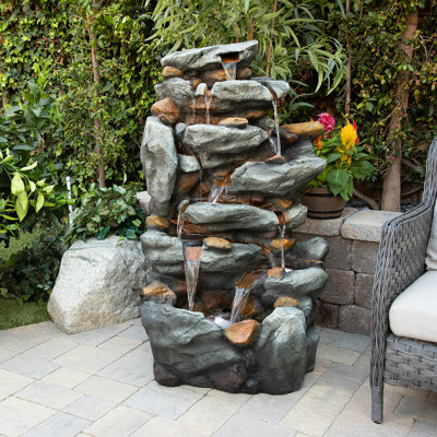 Glenville Weather Resistant Fountain with Light